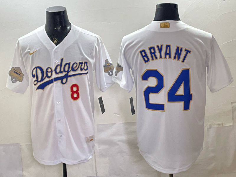 Men Los Angeles Dodgers #24 Bryant white Game 2026 Nike MLB Jersey 0401005